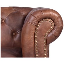 Cronus Chesterfield Leather Armchair